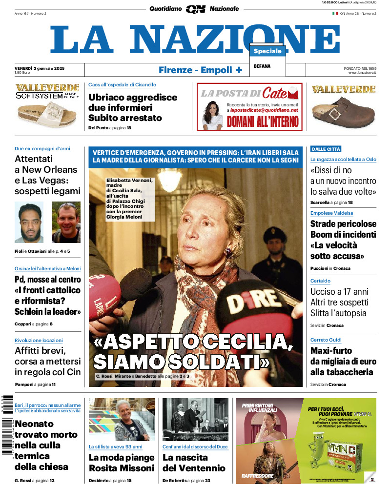 Prima-pagina-la nazione-edizione-di-oggi-20250103